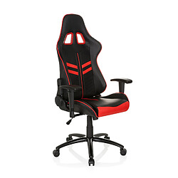 Avis Chaise gaming / Chaise de bureau LEAGUE PRO simili cuir noir / rouge hjh OFFICE