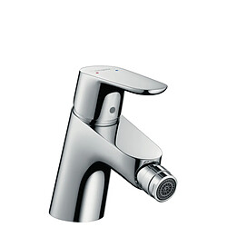 mitigeur de bidet - focus e - avec cartouche 2 vitesses - chromé - hansgrohe 31928000