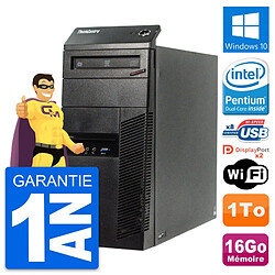 PC Tour Lenovo ThinkCentre M83 Intel G3220 RAM 16Go Disque 1To Windows 10 Wifi · Occasion 