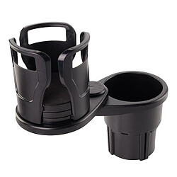 Porte-Gobelet voiture Expander 2 dans 1 Tasses Stand 360 & deg; Rotation Multifonctionnel Tasse D'eau Universel Porte-gobelets Bouteille