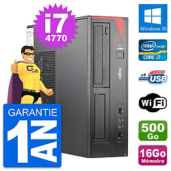 PC Fujitsu Esprimo E520 DT Intel i7-4770 RAM 16Go Disque 500Go Windows 10 Wifi · Occasion 