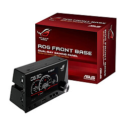 ASUS ROG Front Base Rhéobus à écran LCD 4"" pour gestion audio, ventilation et overclocking