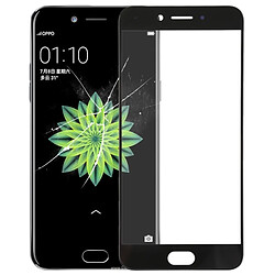 Wewoo Pièce Détachée Vitre Écran avant pour OPPO A77 (noir)