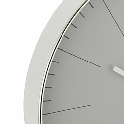 Paris Prix Horloge Murale Design 'Silvester 40cm Argent