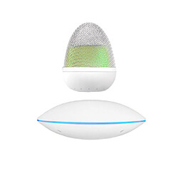 Magneticland Enceinte Bluetooth en lévitation Blanche SOUNDAIR 