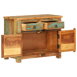 Acheter vidaXL Buffet 68x35x55 cm bois massif de récupération