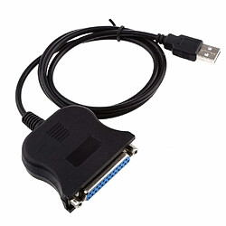 INECK® USB 2.0 à DB25 Imprimante Parallèle Adaptateur Câble IEEE 1284 pour PC, Ordinateur Portable, Imprimante