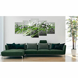 Paris Prix Tableau Imprimé Green Rhythm 100 x 200 cm