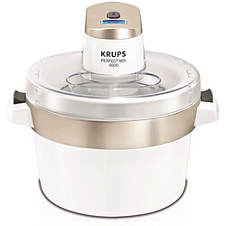 Sorbetière 1,6l 6w blanc - gvs2 41 - KRUPS