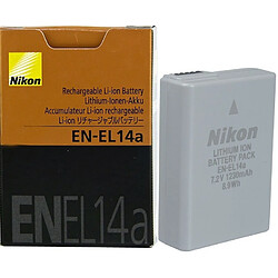 Nikon EN-EL14a - Accu Lithium-Ion compact et rechargeable (pour D3300 / D5300)