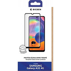 BigBen Connected Protège-écran pour Samsung Galaxy A32 4G en Verre Trempé 2.5D Transparent