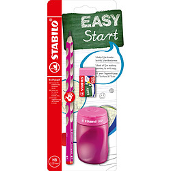 STABILO Kit pour écolier EASYgraph, pour droitiers, rose vif () 