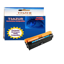 T3AZUR - Toner générique HP CE341A / HP 651A Cyan