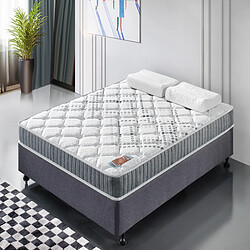 Sensoreve Matelas Eliha 160x200cm RESSORTS ENSACHÉS individuellement - Épaisseur 20cm- Indépendance de couchage