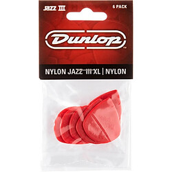 Dunlop 47PXLN - Player's pack de 6 en 1,38mm