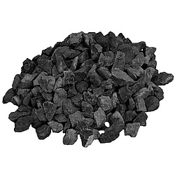 Arisac Gravier en marbre noir 20 kg 8/14 mm (Lot de 2).