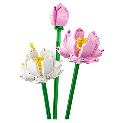 Lego 40647 Jouet de Construction Fleurs de Lotus Artificielles en 220 pièces Multicolore