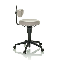 Acheter Tabouret de travail / chaise d'équilibre TOP WORK FLEX Tissu gris hjh OFFICE