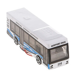 Avis 4pcs Bus Electrique Miniature Véhicules Moquettes pour Décoration Train Paysage Echelle 1: 100