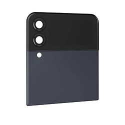 Acheter Samsung Vitre Arrière Supérieure Originale pour Galaxy Z Flip 4 Écran Externe Bleu Nuit