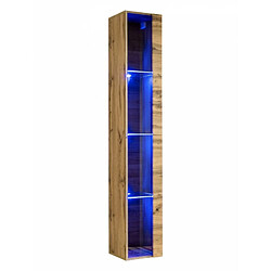 Paris Prix Vitrine Murale LED Switch 180cm Naturel