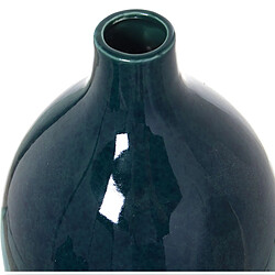 Vase Alexandra House Living Vert foncé Céramique 14 x 14 x 27 cm