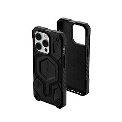 Urban Armor Gear UAG Monarch Pro Housse de Protection Compatible Apple iPhone 14 Pro [Chargement sans Fil/magnétique, Protection 5 Couches Conforme aux Normes Militaires] Noir/Kevlar