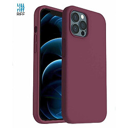 Riffi Coque arrière souple en silicone Riff Slim & Soft pour Apple iPhone 11 (6,1") Bordeaux 