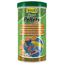 Aliment Complet Pond Pellets Mini en Granulés pour Poissons de Bassin - Tetra - 1L