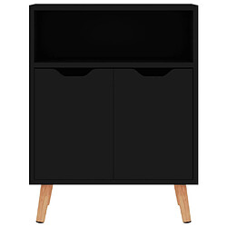 Avis Maison Chic Buffet,Meuble de Rangement,commode pour salon,Cuisine noir 60x30x72 cm bois d'ingénierie -MN71741