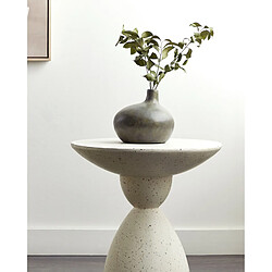 Beliani Terre cuite Vase décoratif 18 cm Doré KLANG