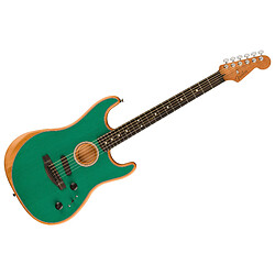 Limited Edition American Acoustasonic Stratocaster Aqua Teal Fender 