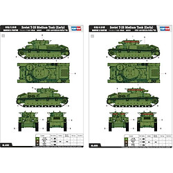 Hobby Boss Maquette Char Soviet T-28 Medium Tank (early)