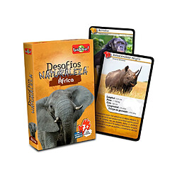 BIOVIVA - Asmodee - Jeu de Cartes - Défis Nature Africa (ade0des07es)