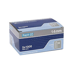 Rapid Boite de 5000 agrafes longueur 14 mm