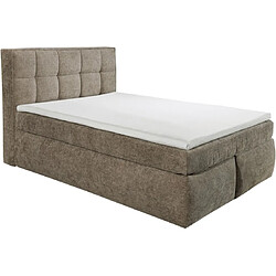 UB DESIGN Lit Michigan 6 Boxspring 160x200 cm en Legacy 04 Stone