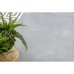 RUGSX BCF Tapis Morad GREK grec - gris 200x300 cm pas cher