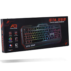 Advance Clavier Gamer PRO GTA 250 Rétro éclairé Rainbow 7 Couleurs K5