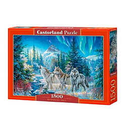 Puzzle 1500 elementów Wilki Moonrise Call 