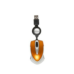 Verbatim Go Mini souris USB Type-A Optique 1000 DPI 