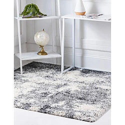 Acheter Hadorn Tapis shaggy 185x185 beige - gris pierre Lachen Haze