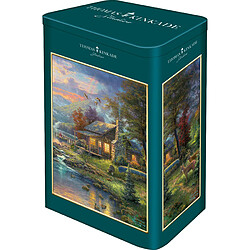 Schmidt Spiele- Thomas Kinkade, Nature Paradise, Puzzle de 500 pièces dans Une boîte nostalgique, 59691, Coloré 