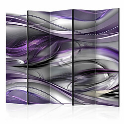 Paris Prix Paravent 5 Volets Tunnels Violet 172x225cm