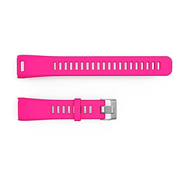 Acheter Wewoo Bracelet pour montre connectée Dragonne Sport en silicone Garmin Vivosmart HR 1 Rose Red