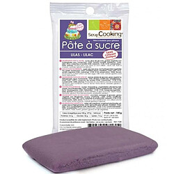 Scrapcooking Pâte à sucre lilas 100 g 