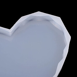 4x Coeur Silicone Moule Caboteur Résine Coulée Moule Bijoux Faisant Des Outils De Moule