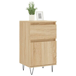 Avis Maison Chic Ensemble de 2 Buffets,commode,console pour rangement chêne sonoma 40x35x70 cm bois d'ingénierie -MN20893