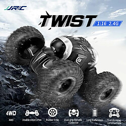 JJR / C Q70 2.4GHz 4 roues motrices Desert Truck RC Twist-Car Toy Enfants Deformation Noir