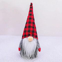 Noël Peluche Gnome Poupée Santa Ornements Fête De Noël Festival Décor Vert gnomes d'automne en peluche décor d'automne arbre de Noël