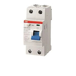 interrupteur différentiel - abb - f202 - 2p - 40a - 30ma - abb 440551